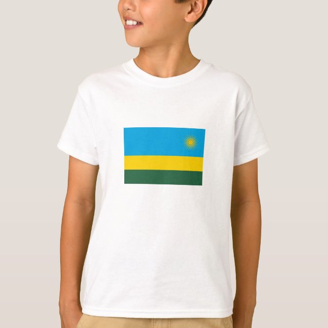 Rwanda Flag T-Shirt (Front)
