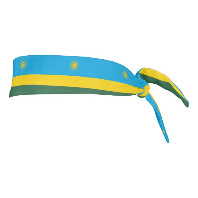 Rwanda Flag Tie Headband (Rotate 90)