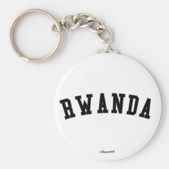 Rwanda Key Chain