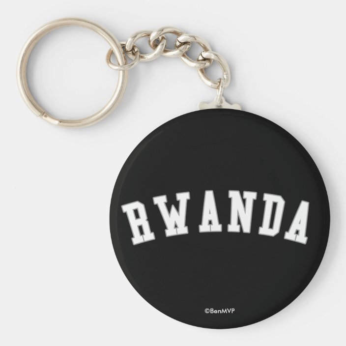 Rwanda Keychain