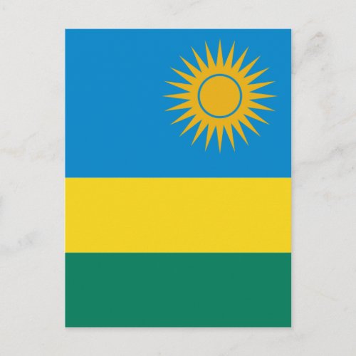rwanda postcard