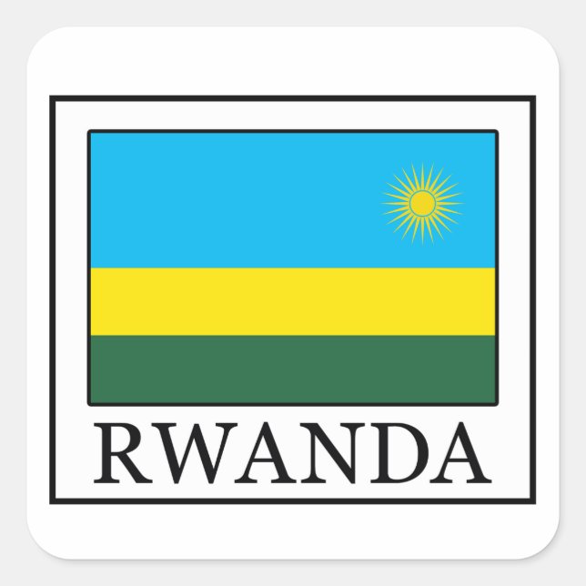 Rwanda sticker (Front)