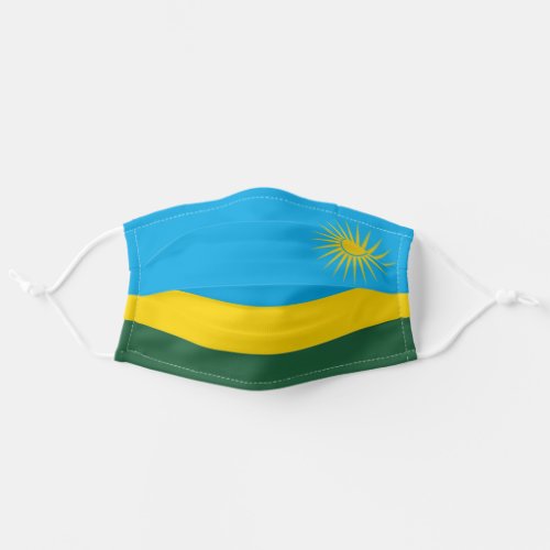 Rwandan Flag Rwanda African Country Adult Cloth Face Mask