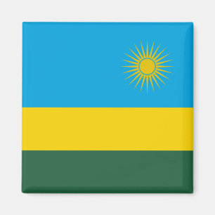Rwandan Flag (Rwanda) (African Country) Magnet