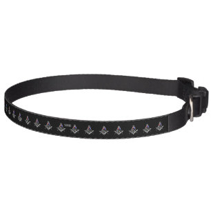 (RWB) Masonic Minds Pet Collar