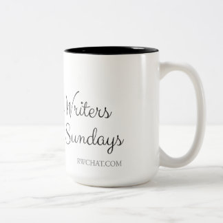 #RWChatters do it on Sundays Two-Tone Coffee Mug