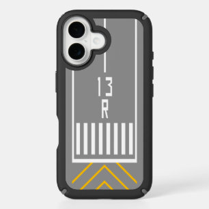 RWY Threshold 13R iPhone 16 Case