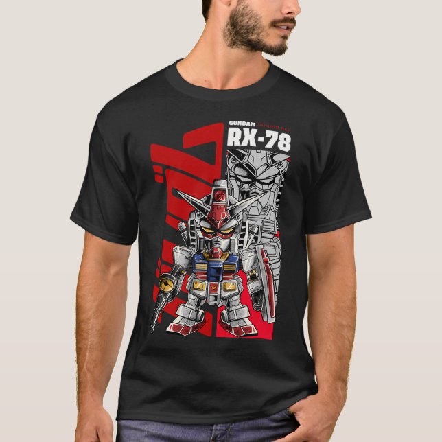 Rx78 Gundam T-Shirt (Front)