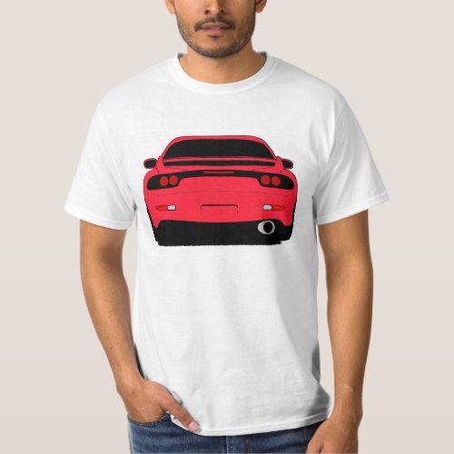 RX7 themed shirt in Red