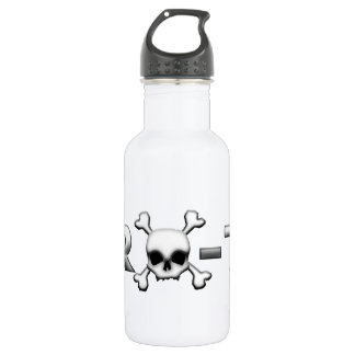 RX7 with a skull Stainless Steel Water Bottle