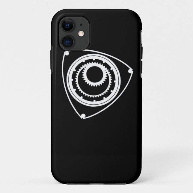 rx8 rotary engine iphone case (Back)