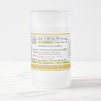 RX Prescription Beer Mug CustomizeAbles