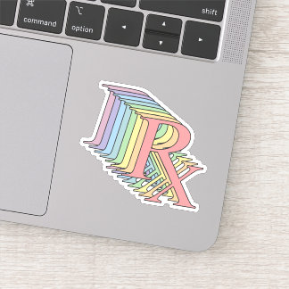 RX Rainbow Pharmacy Sticker