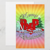 RxP Christmas Prescribing Psychologist. (Front/Back)