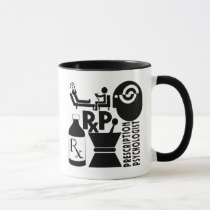 RxP LOGO Prescription Psychologist Mug