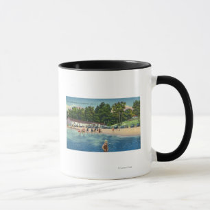 Ryall's Bathing Beach at Saratoga Lake View Mug