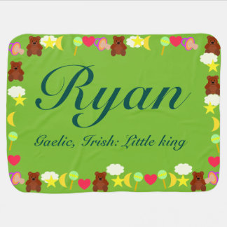 Ryan Baby Blanket Template