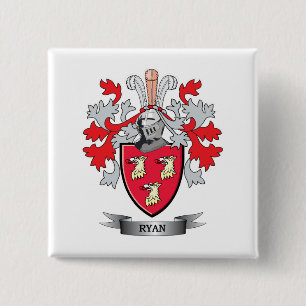 Ryan Coat of Arms Button
