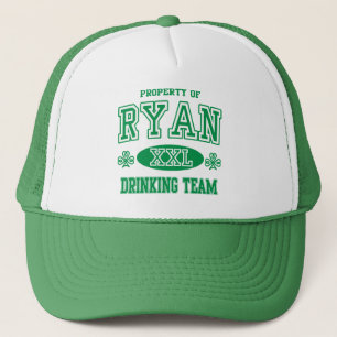 Ryan Irish Drinking Team Trucker Hat