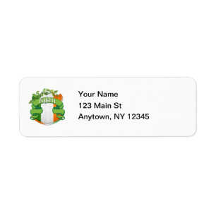 Ryan Irish Shield Label