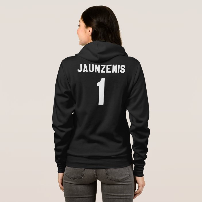 jersey style hoodie