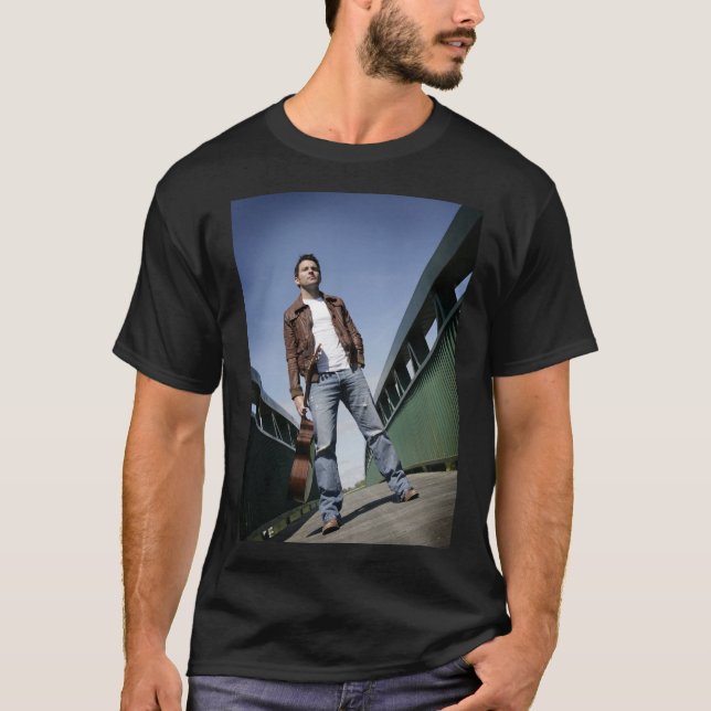 Ryan Kelly Music - Basic Tshirt Black- Bridge (Front)