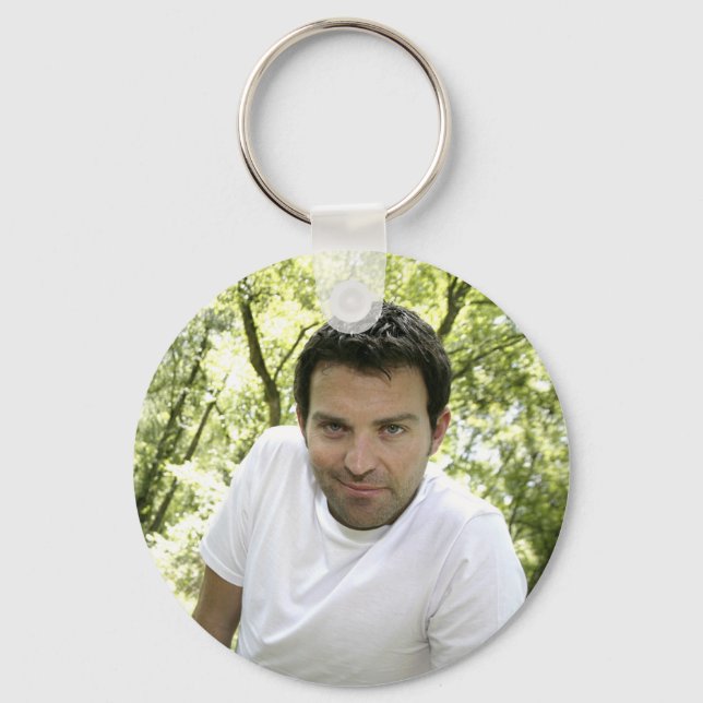 Ryan Kelly Music - Keychain - Green Trees (Front)