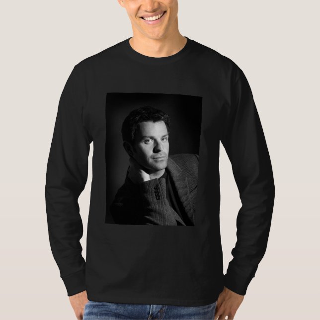 Ryan Kelly Music - Long Sleeve Blk  - Blazer T-Shirt (Front)