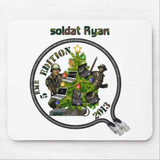 Ryan Soldier Christmas Lan mouse Pad