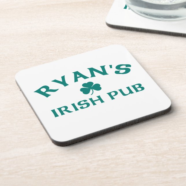 Ryan's Irish Pub   Beverage Coaster (Left Side)