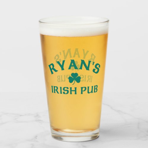 Ryans Irish Pub  Glass