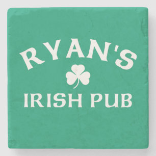 Ryan's Irish Pub Stone Coaster