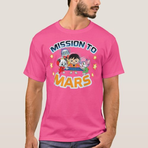 Ryans World Galaxy Explorers Mission to Mars T_Sh T_Shirt