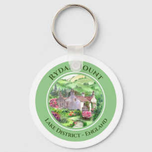 Rydal Mount William Wordsworth Home Painting Keychain