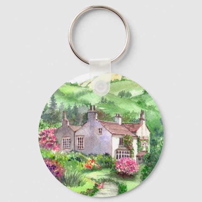 Rydal Mount, William Wordsworth's Home Keychain (Front)