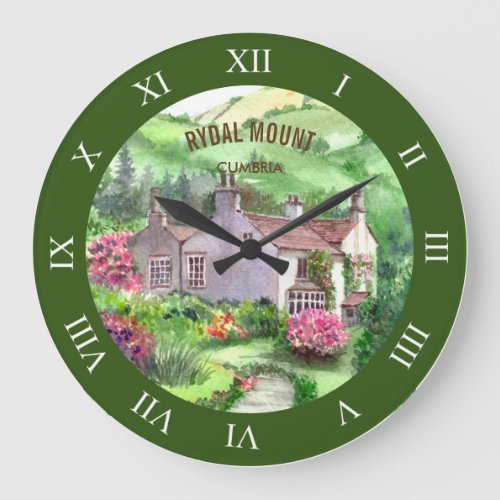 Rydal Mount William Wordsworths Home Large Clock