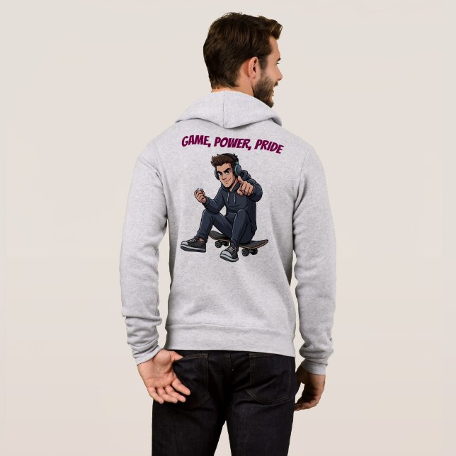 Ryder Game Power Pride Hoodie – Urban Streetwear G (Back Full)