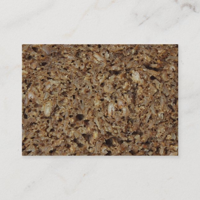 Rye Bread/Pumpernickel Business Card (Front)
