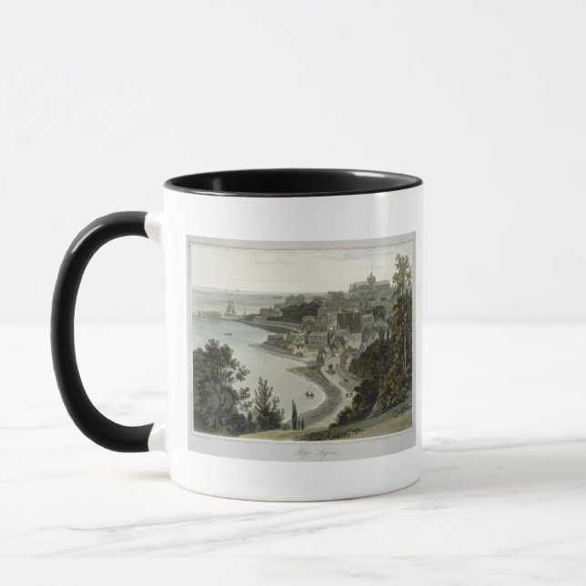 Rye, East Sussex, from 'A Voyage Around Great Brit Mug (Left)