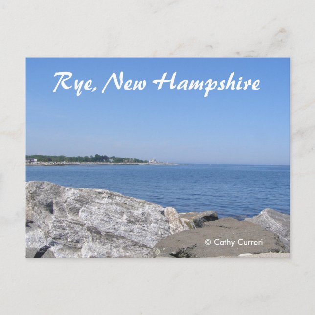Rye, New Hampshire Postcard (Front)