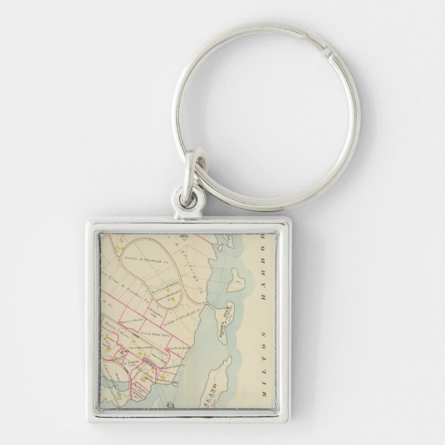 Rye, New York Keychain (Front)