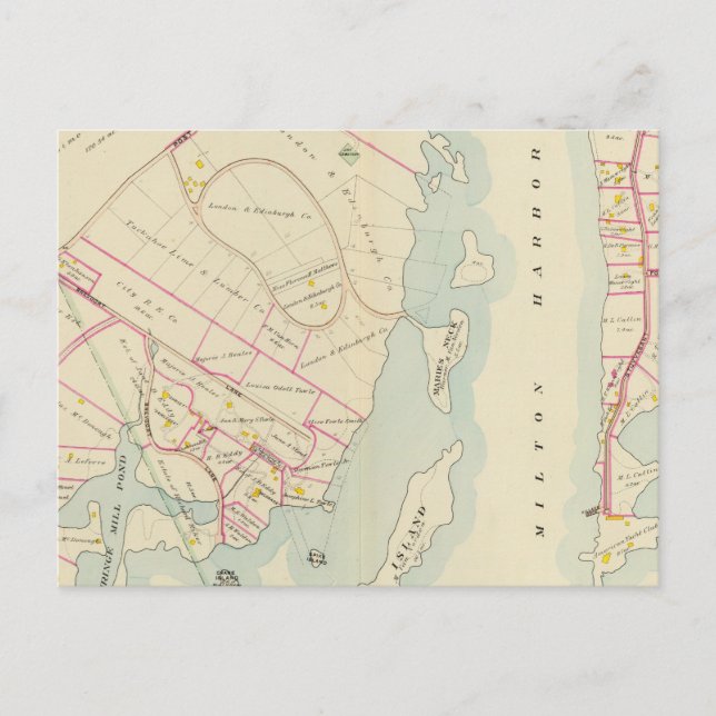 Rye, New York Postcard (Front)