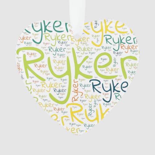 Ryker Ornament