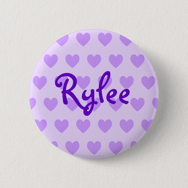 Rylee in Purple Button (Front)