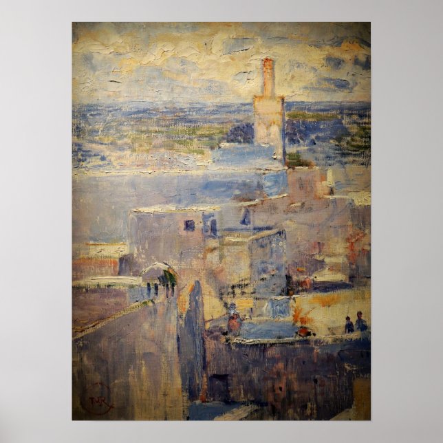Rysselberghe - Study In Morocco Poster (Front)