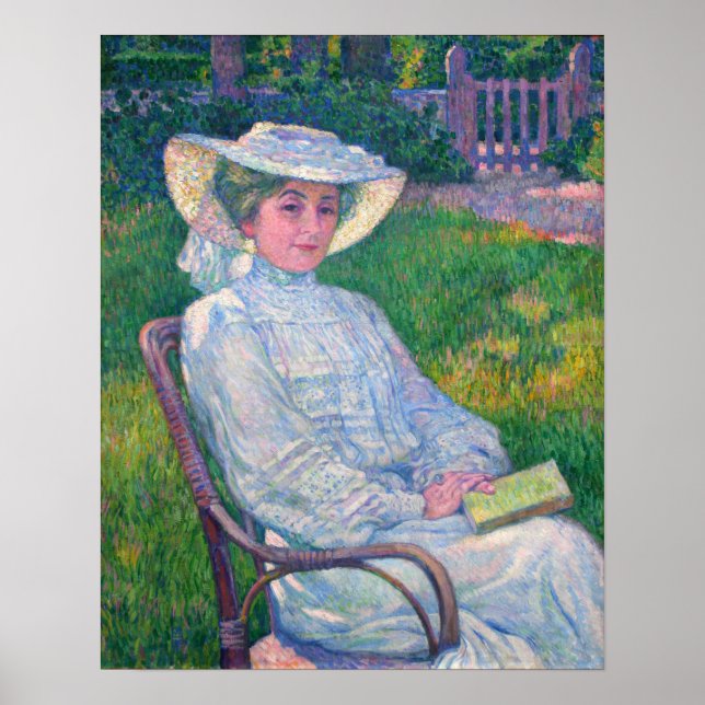 Rysselberghe - The Lady In White Poster (Front)