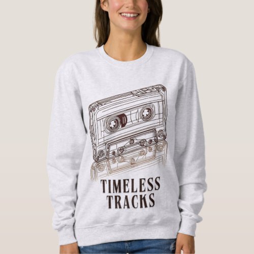 Rythme Rtro _ hip hop cassette Sweatshirt