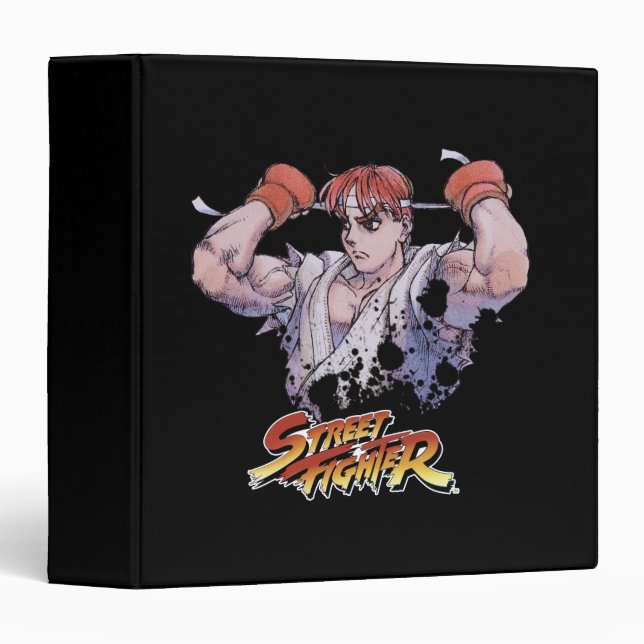 Ryu 3 Ring Binder (Front/Spine)