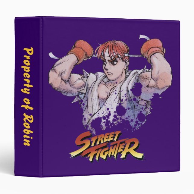 Ryu 3 Ring Binder (Front/Spine)