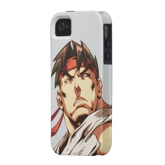 Ryu Close-Up Case-Mate iPhone Case (Back Left)